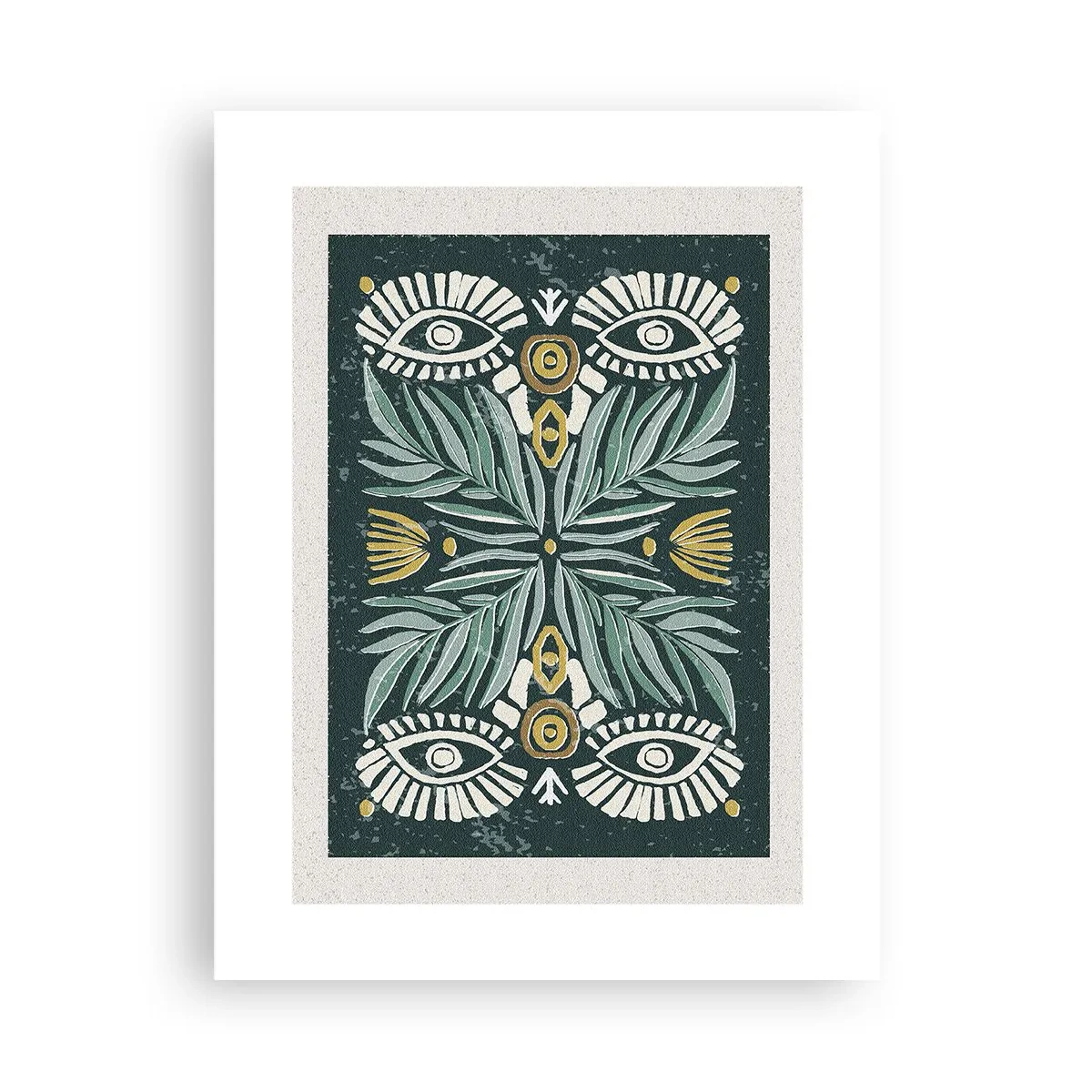 Poszter - Mint egy népi kivágás - 30x40 cm