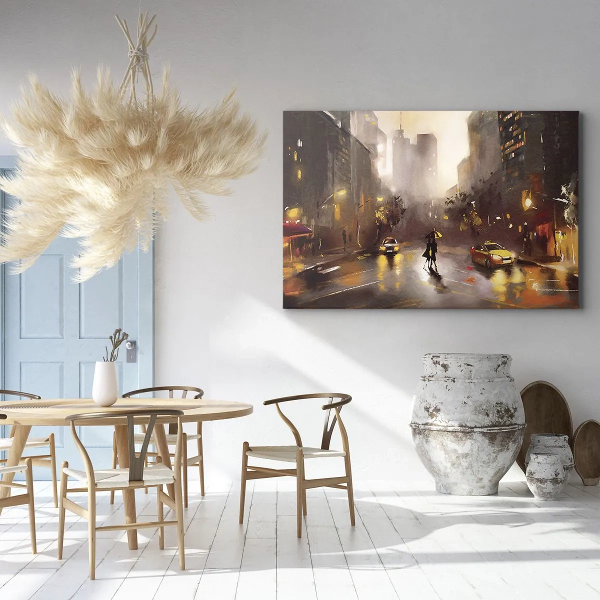 Vászonkép - New York fényében - 120x80 cm