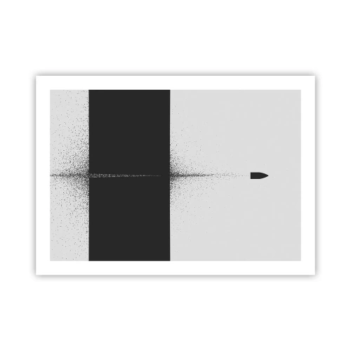 Poszter - Egyenesen a cél felé - 70x50 cm