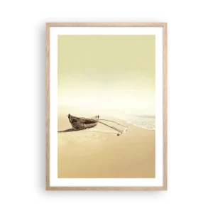 Poszter világos tölgy keretben - A déli tengerek megemlékezése - 50x70 cm
