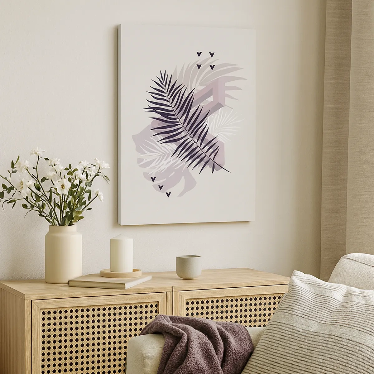 Vászonkép - Az árnyék árnyéka - 50x70 cm