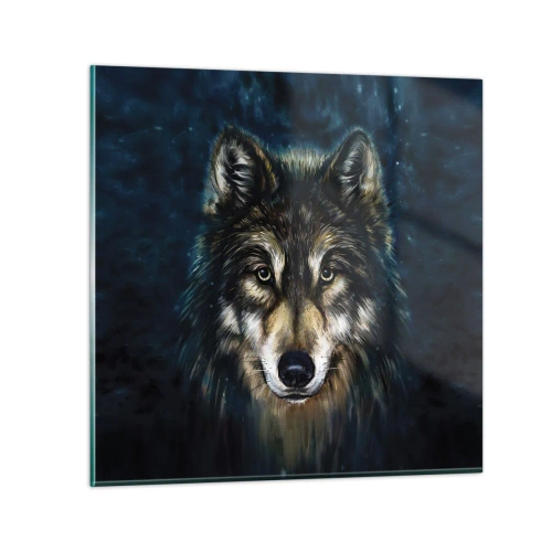 Üveg kép - Alfa? És az omega - 50x50 cm