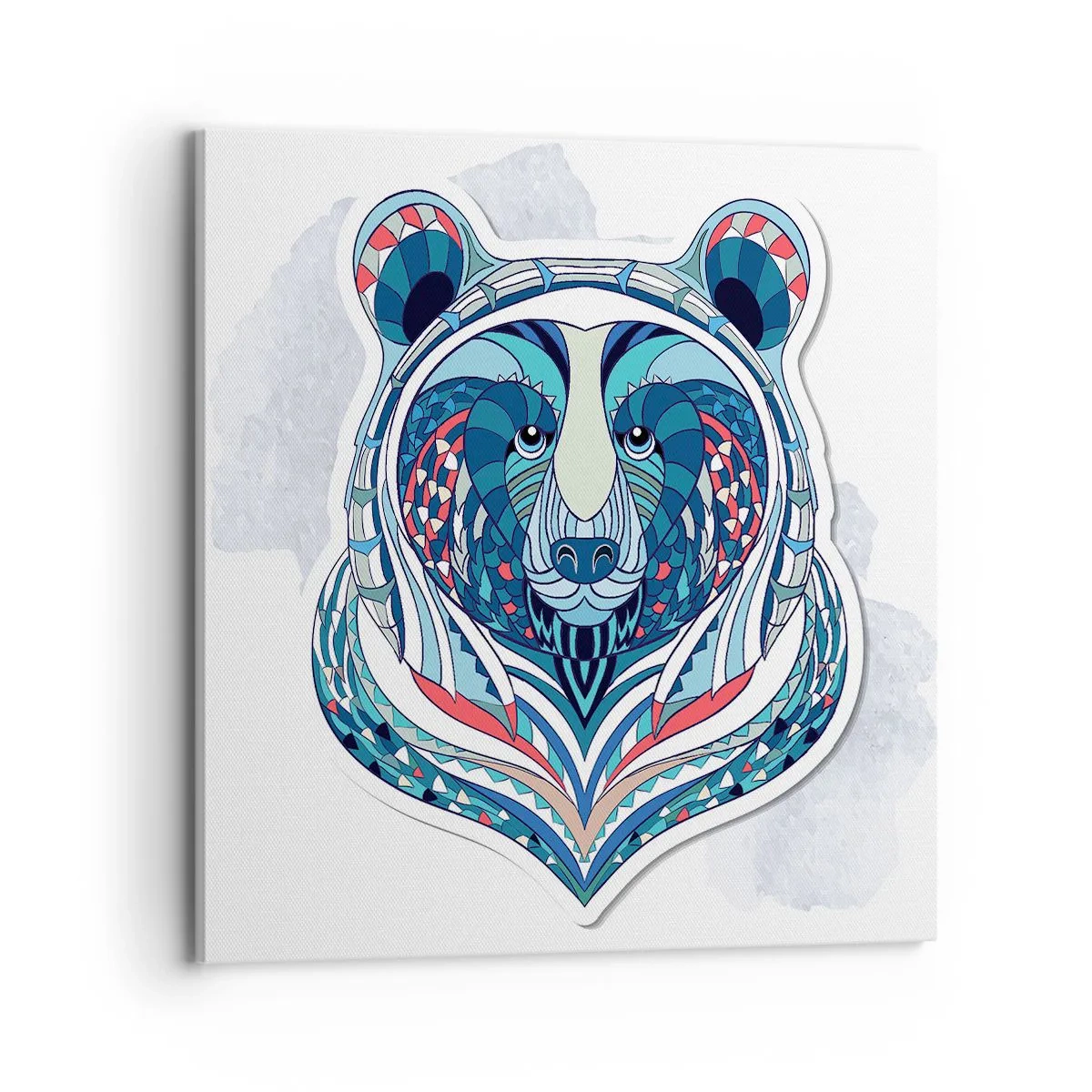 Vászonkép - Eviva Grenlandia! - 70x70 cm