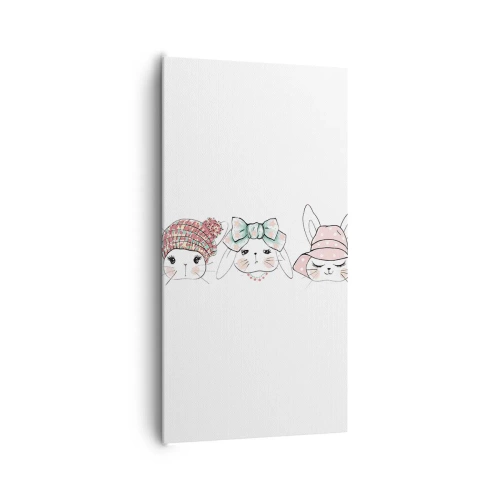 Vászonkép - Töprengő, szomorú, elégedett - 65x120 cm