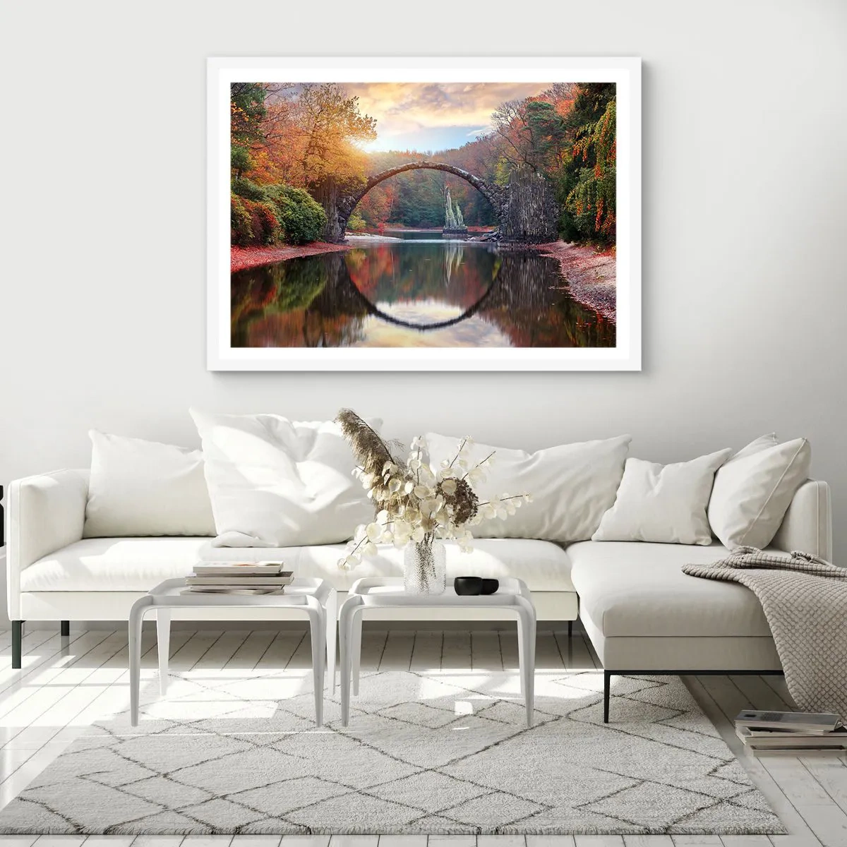 Poszter fekete keretben - A tükör másik oldalán - 91x61 cm