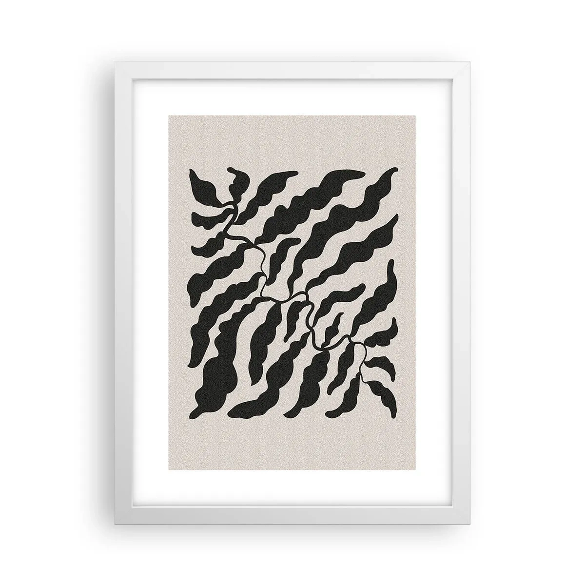 Poszter fekete keretben - A tér természete - 30x40 cm