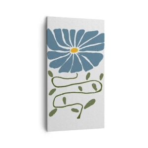 Vászonkép - Gallyból virág - 45x80 cm