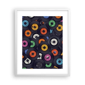 Poszter fekete keretben - A klasszika színei - 40x50 cm