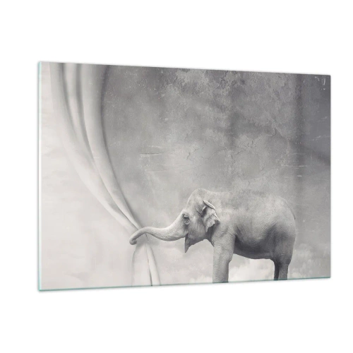 Üveg kép - Feltárni a titkot - 120x80 cm