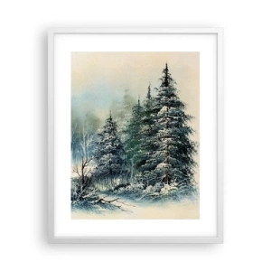 Poszter fekete keretben - Karácsonyra készen - 40x50 cm