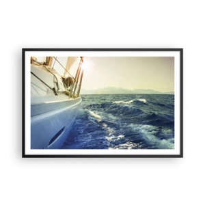 Poszter fehér keretben - A kalandhoz - 91x61 cm