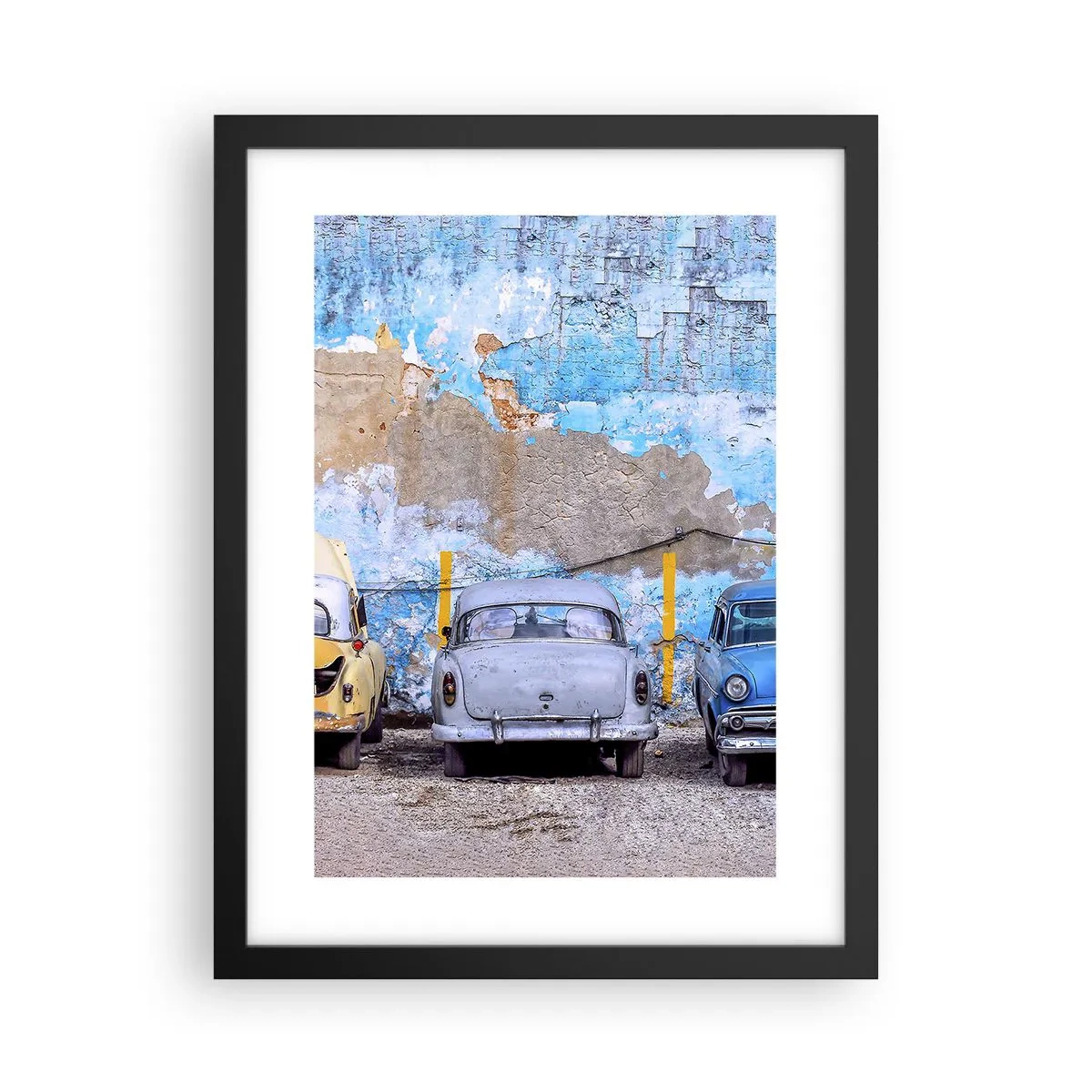 Poszter fehér keretben - Veteránok találkozása - 30x40 cm