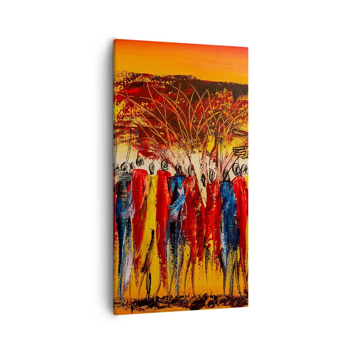 Vászonkép - Oda, oda, oda oda mennek - 55x100 cm