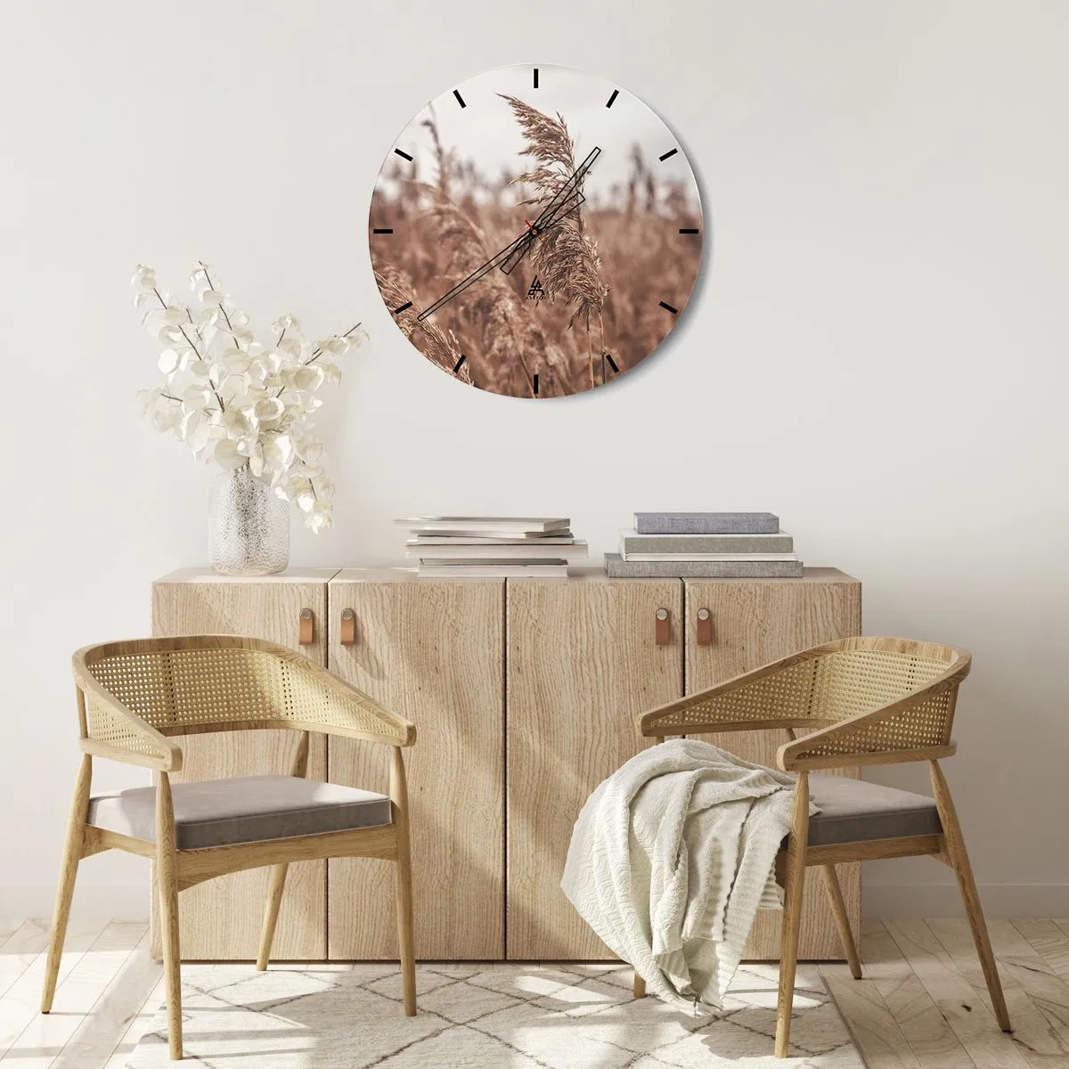 Falióra, Óra - Ősz van már a mezőkön - 40x40 cm