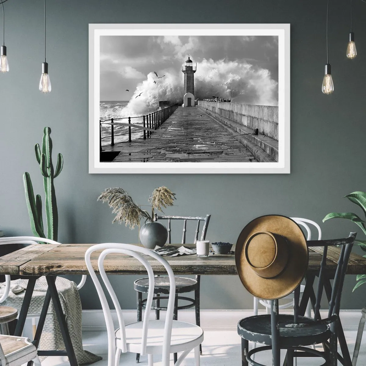 Poszter fekete keretben - Rettenthetetlen - 100x70 cm