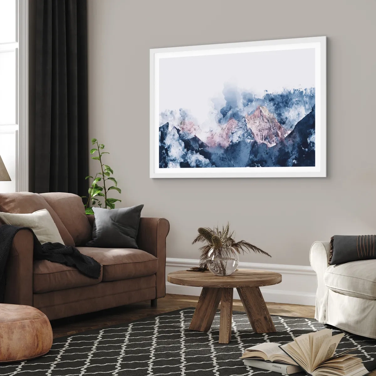 Poszter fekete keretben - Ezek a csúcsok! - 100x70 cm