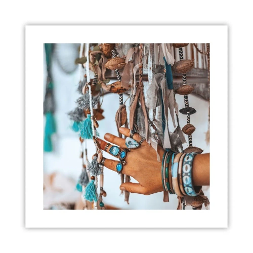 Poszter - Helyi kincsek - 40x40 cm