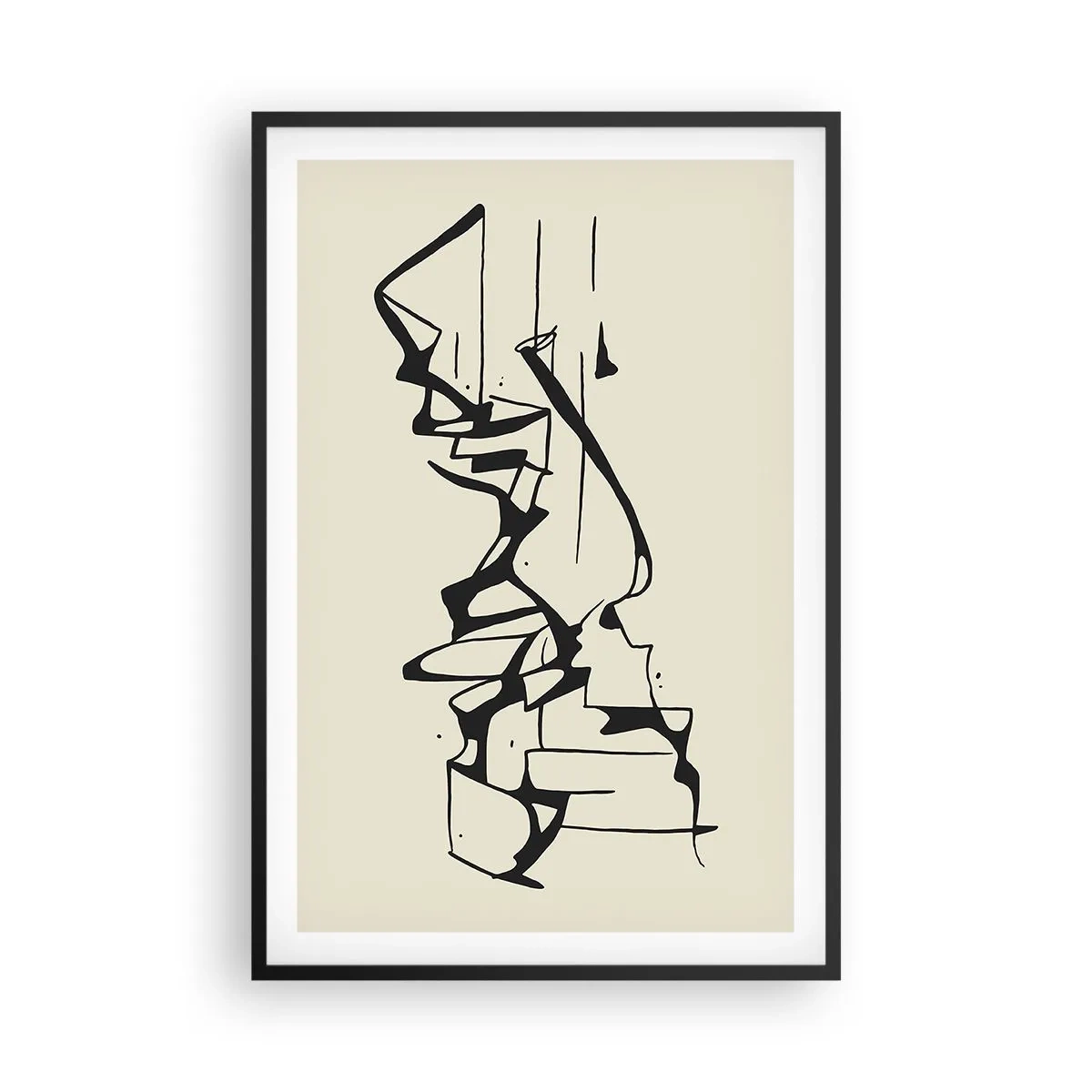 Poszter fehér keretben - Lehet egy táj - 61x91 cm