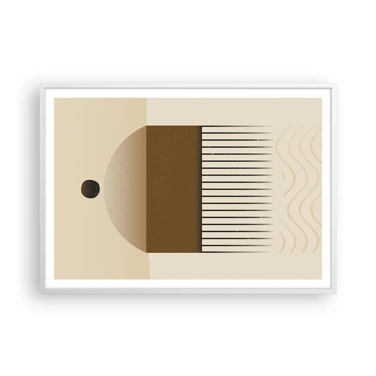 Poszter fekete keretben - Különféle államok - 100x70 cm