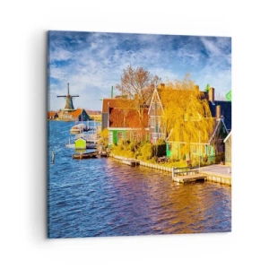 Vászonkép - Évszázadok óta nincs változás - 50x50 cm
