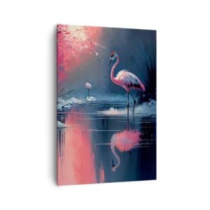 Vászonkép - Egy madár visszavonulása - 70x100 cm