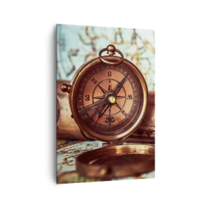 Vászonkép - Kalóz kaland vár a Karib-térségben - 70x100 cm