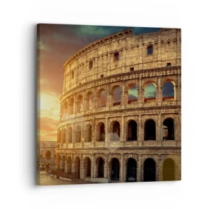 Vászonkép - Kolosszális benyomás - 30x30 cm