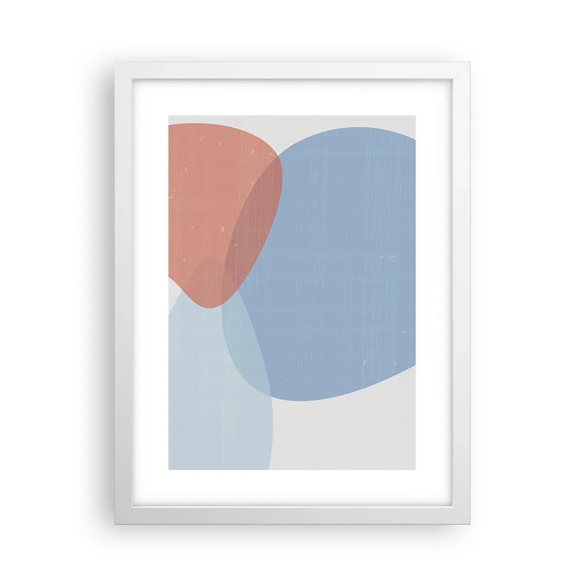 Poszter fekete keretben - Pasztell kapcsolatok - 30x40 cm