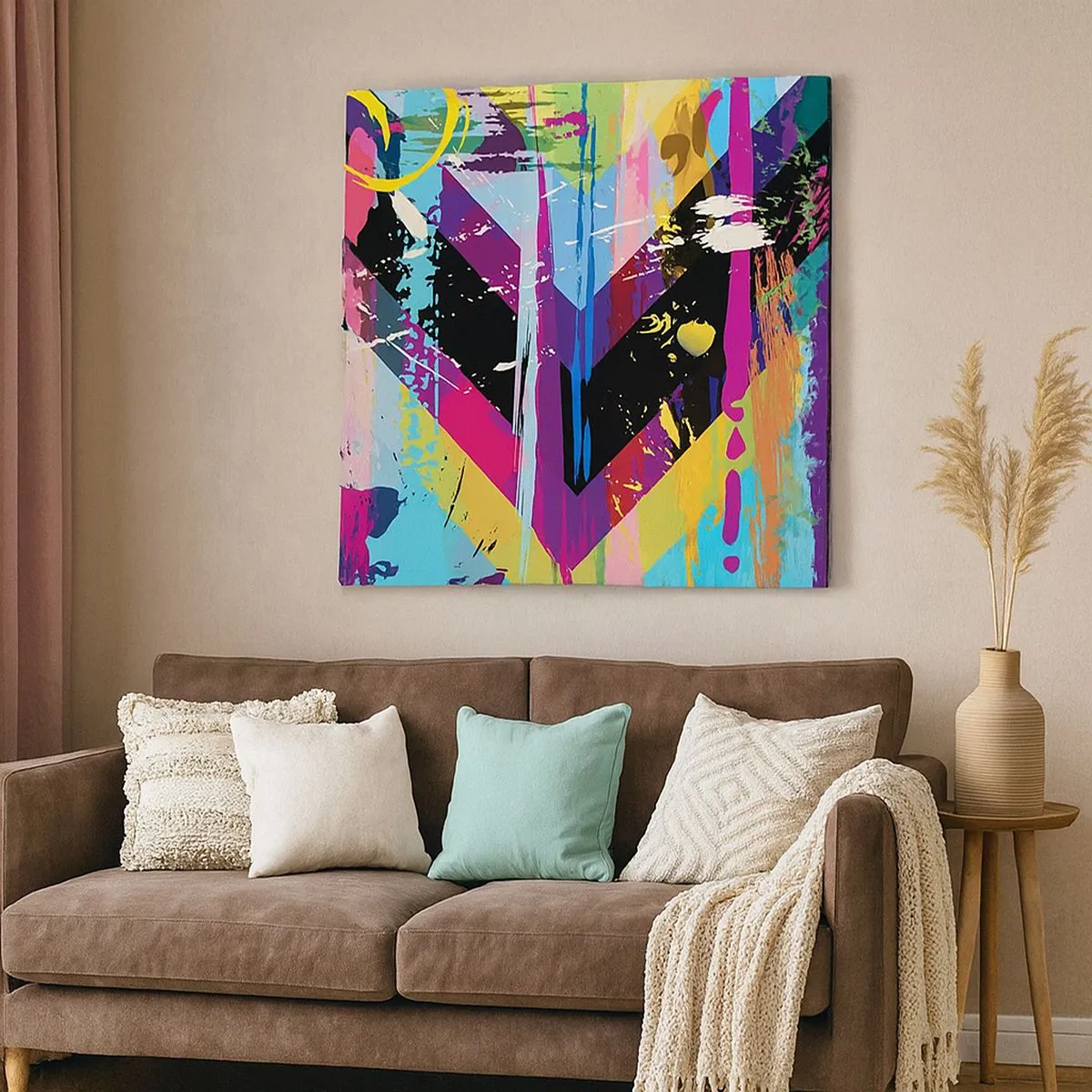 Vászonkép - Fentről lefelé - 30x30 cm