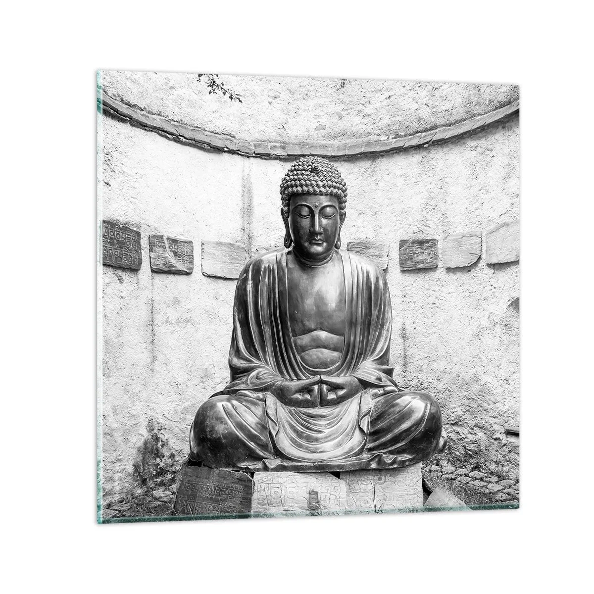 Üveg kép - A béke forrásánál - 50x50 cm