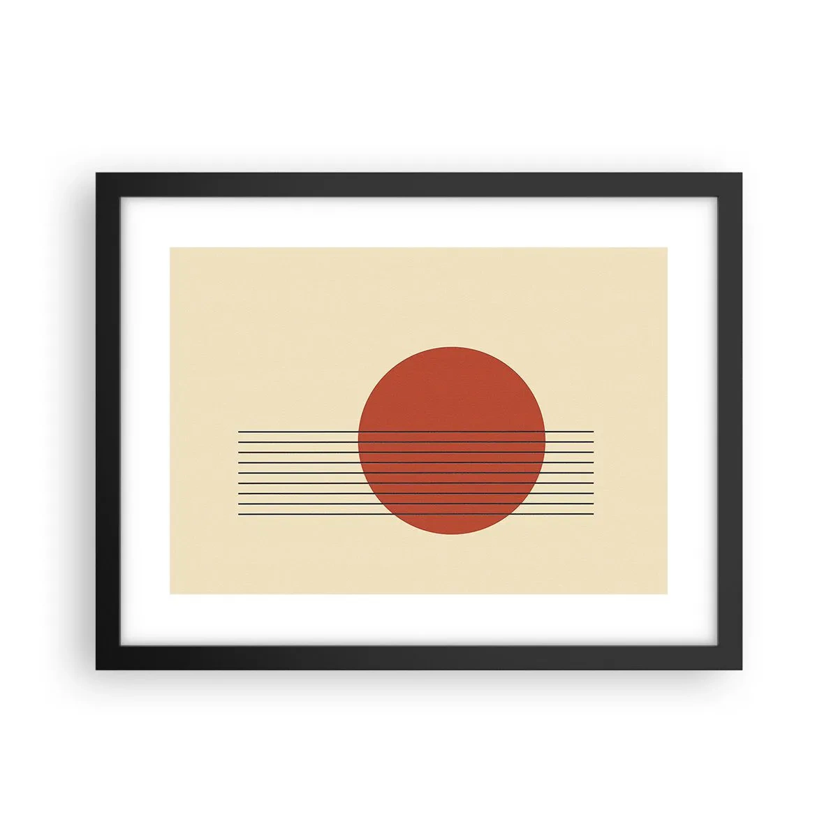 Poszter fehér keretben - Körbe és tovább - 40x30 cm