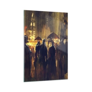 Üveg kép - Az eső imádói - 70x100 cm