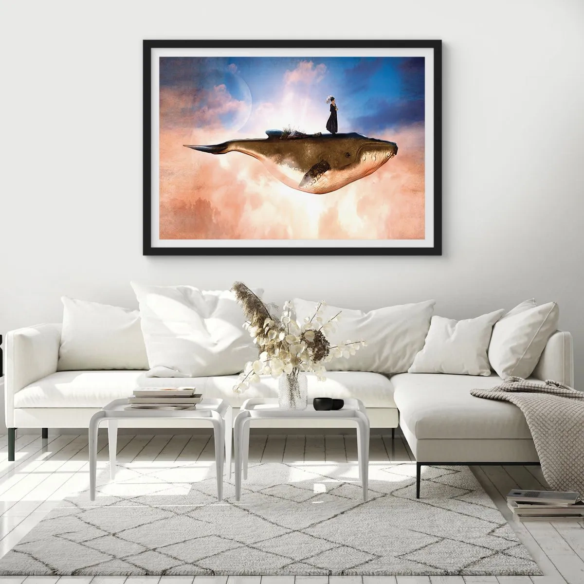 Poszter fehér keretben - Legeslegreálisabb utazás - 70x50 cm