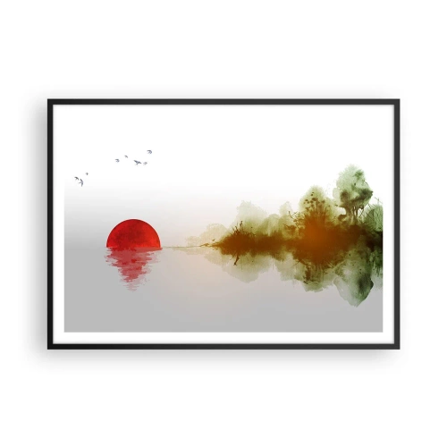 Poszter fehér keretben - A béke ígérete - 100x70 cm