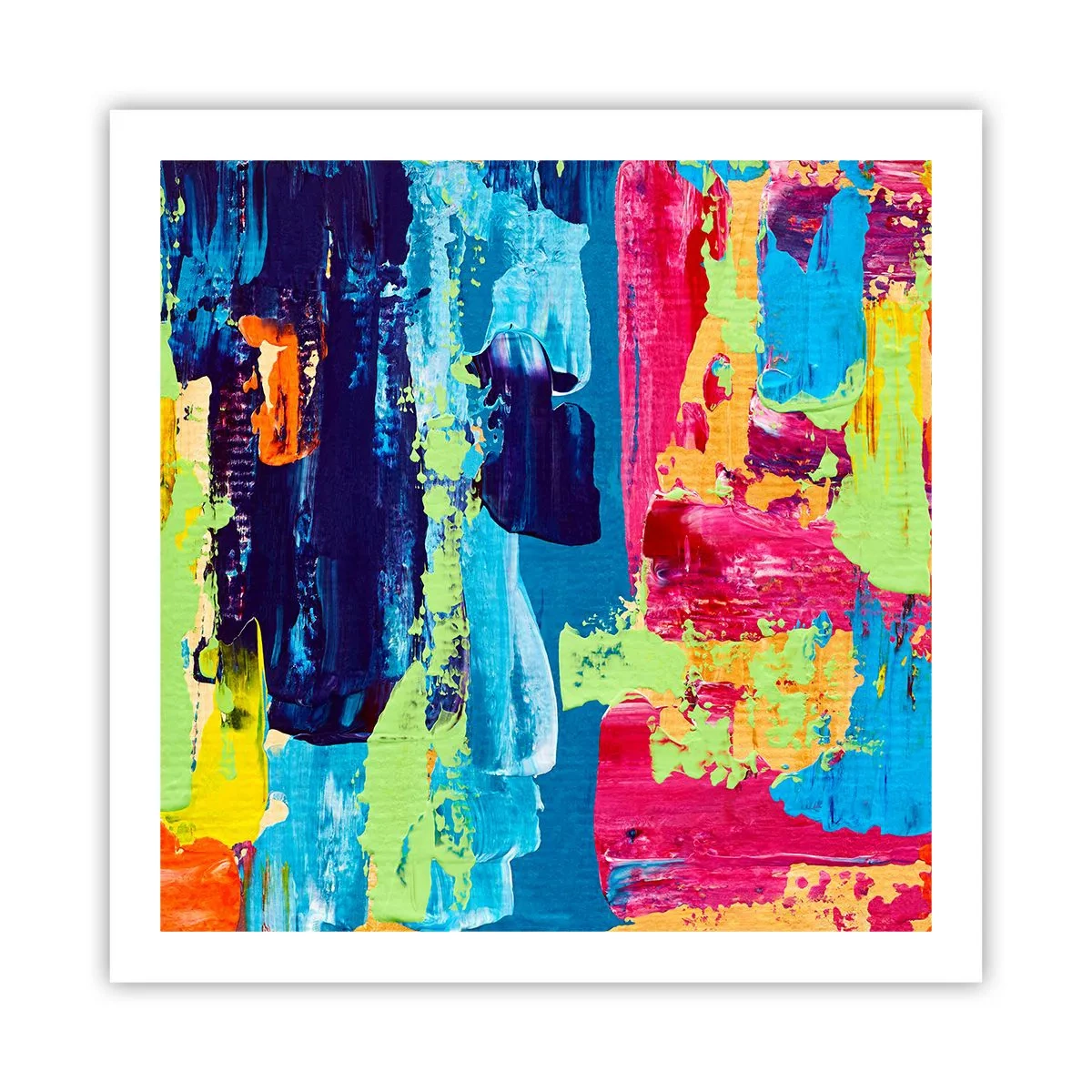 Poszter - Az élet gyönyörű! - 60x60 cm