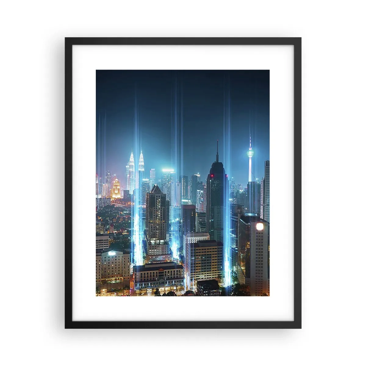 Poszter fehér keretben - Mennyországba Berlini módszerrel - 40x50 cm