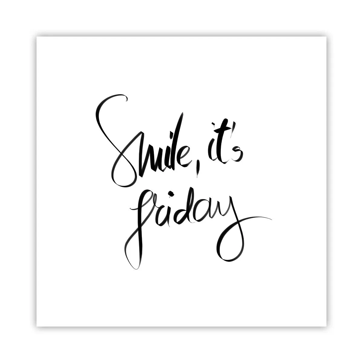 Poszter - Igazi öröm - 40x40 cm