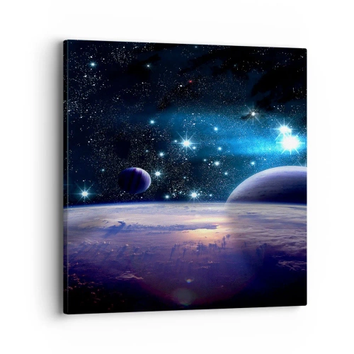 Vászonkép - Még mindig egyedül? - 40x40 cm