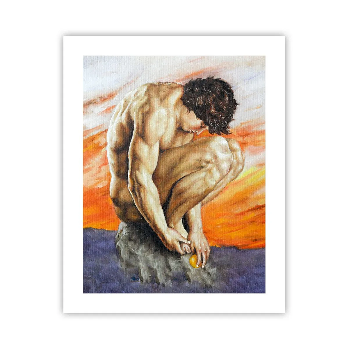 Poszter - Elmerülve önmagában - 40x50 cm