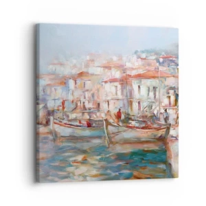 Vászonkép - Pasztell vakáció - 30x30 cm