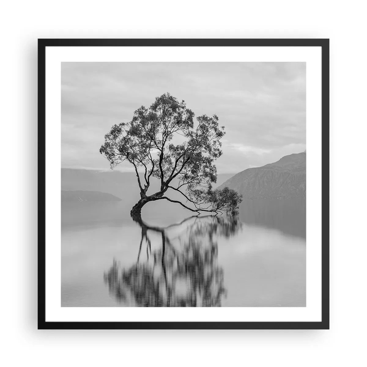 Poszter fehér keretben - Van egy ilyen ország - 60x60 cm