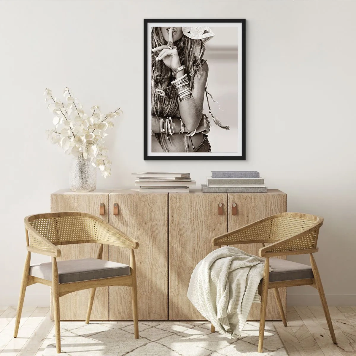 Poszter fehér keretben - Mint egy leány - 70x100 cm