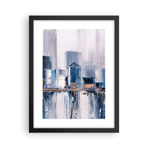Poszter fehér keretben - New York-i benyomás - 30x40 cm