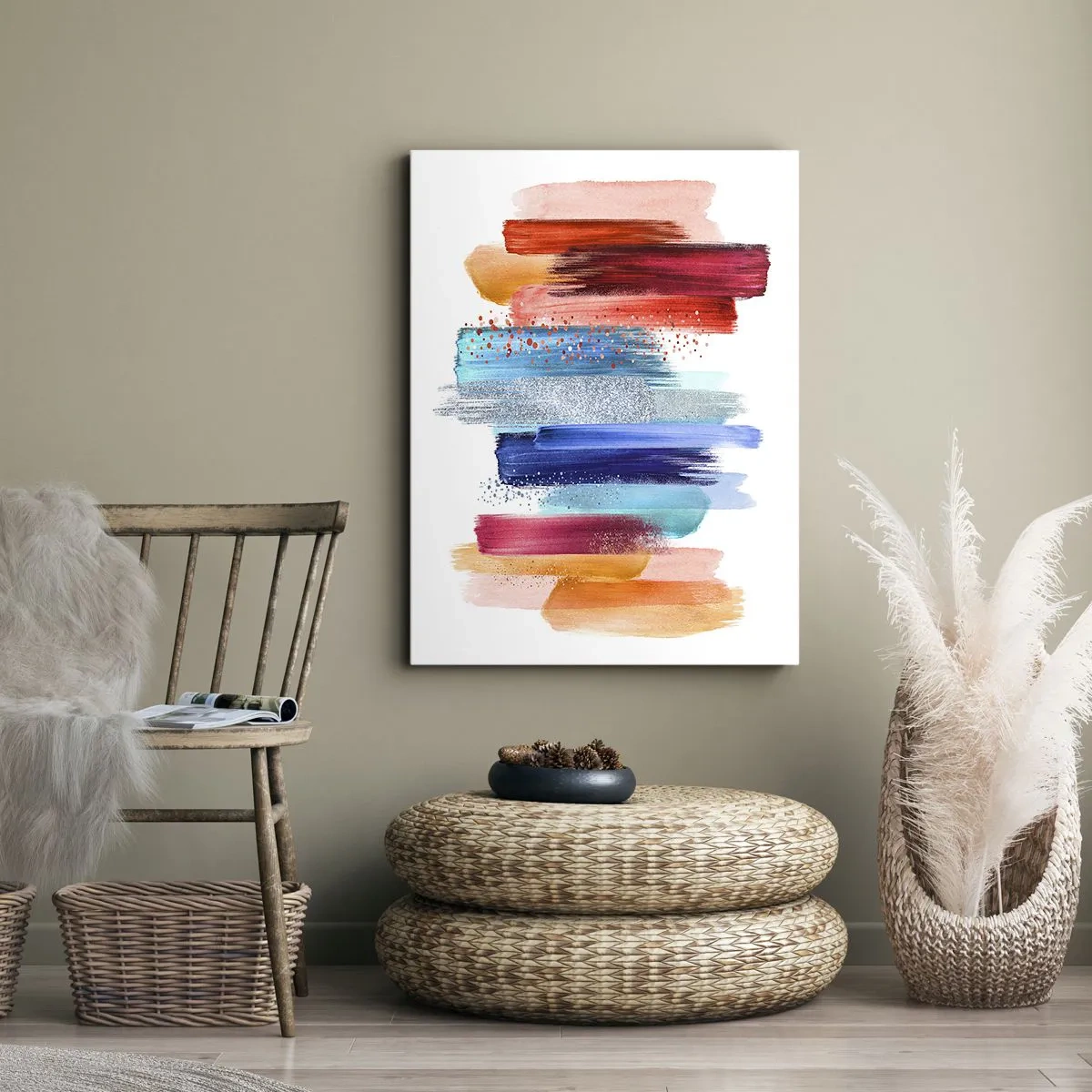 Vászonkép - Fel és le - 45x80 cm