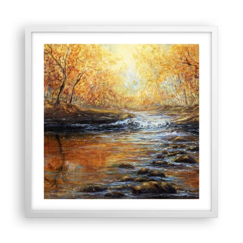 Poszter fekete keretben - Az Arany Patak - 50x50 cm