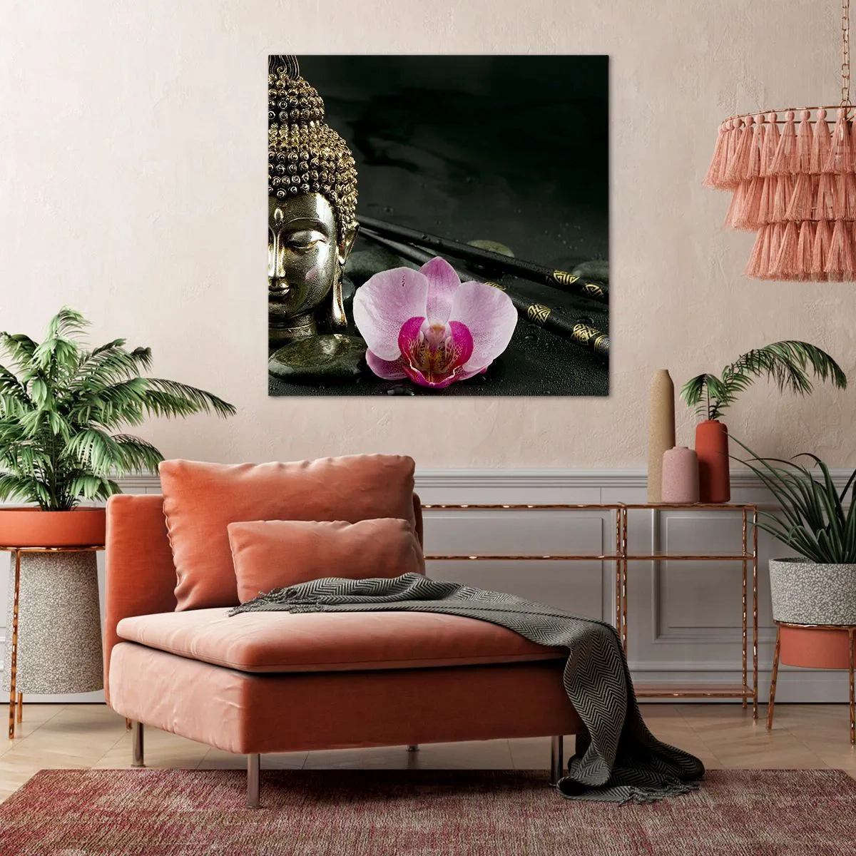 Vászonkép - A bölcsesség és a szépség harmóniája - 30x30 cm