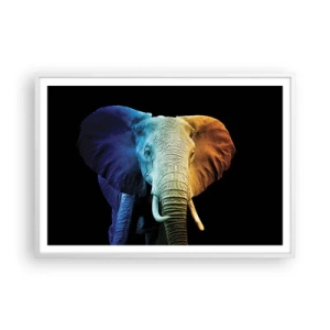 Poszter fekete keretben - Excentrikus, nem különc - 100x70 cm