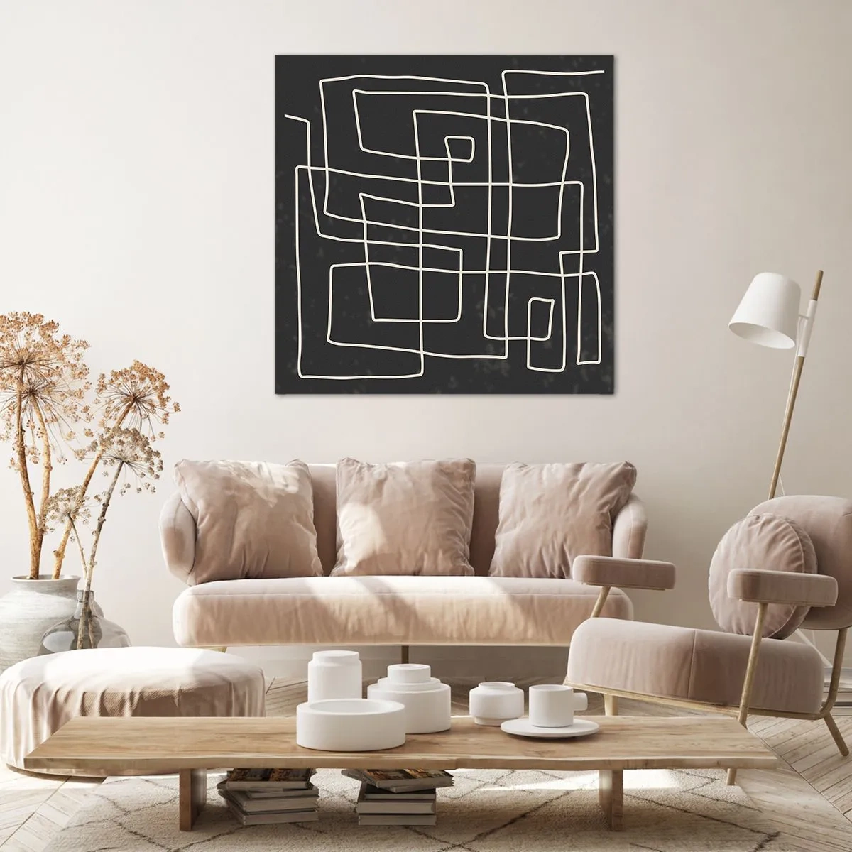 Vászonkép - Nem olyan egyszerű - 60x60 cm