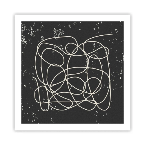 Poszter - Gondolatok elkalandozása - 60x60 cm