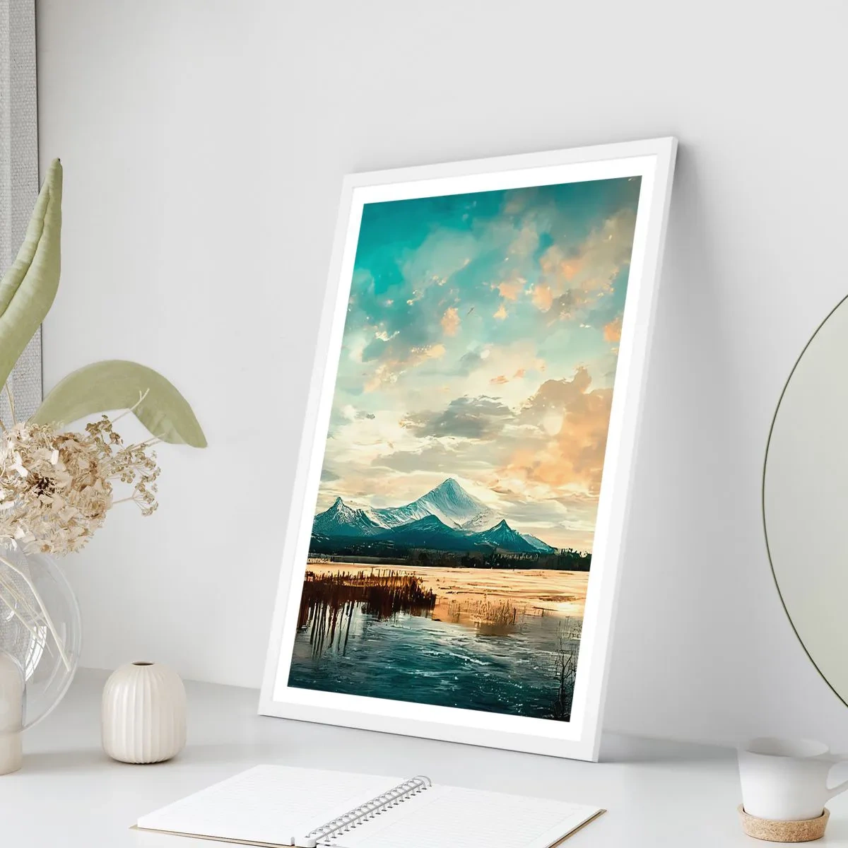 Poszter fekete keretben - Az ég védelme alatt - 61x91 cm